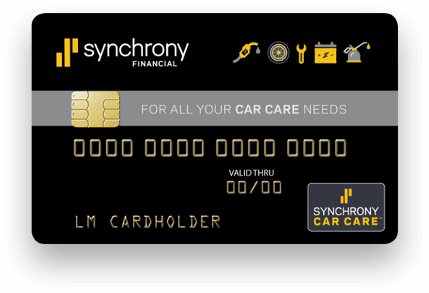 Financing available through Synchrony